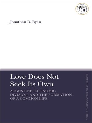 cover image of Love Does Not Seek Its Own